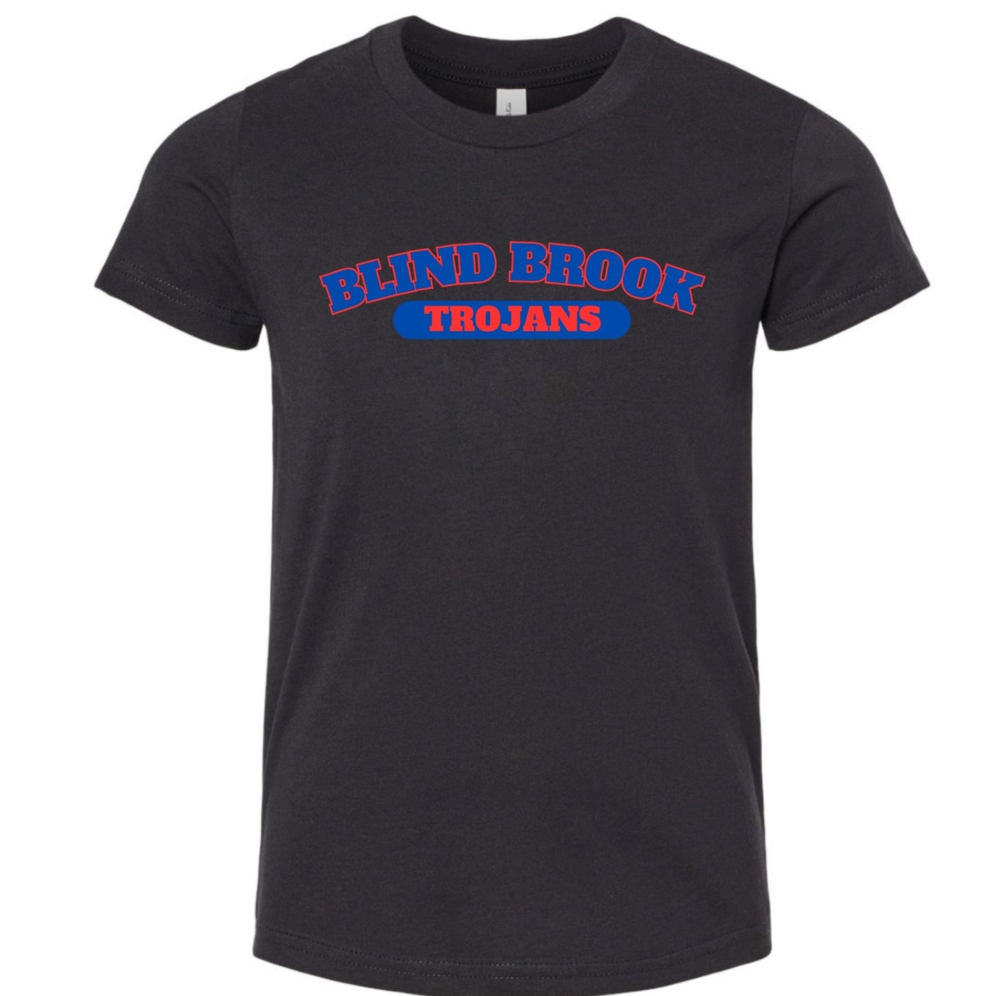 BLIND BROOK TROJANS BLACK TSHIRT