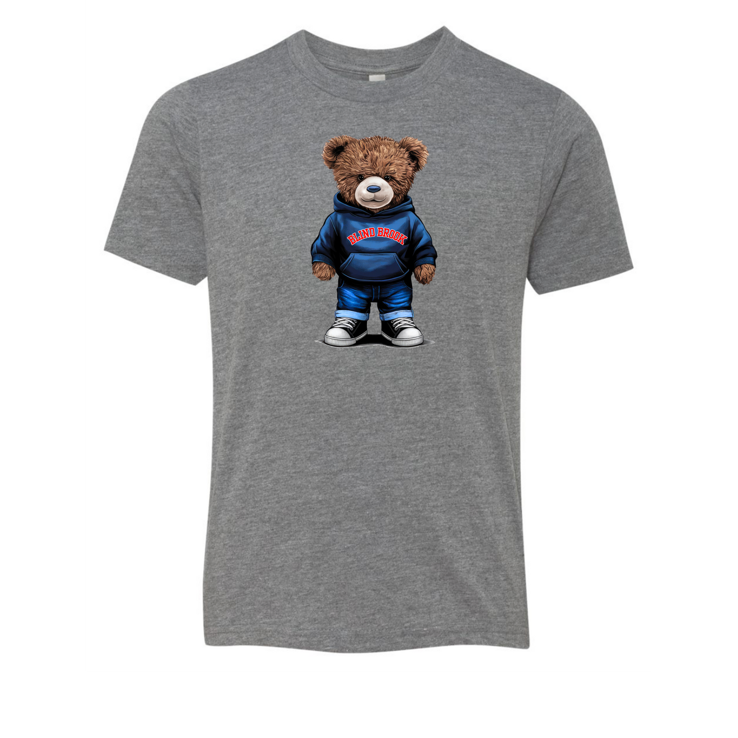 Blind Brook Bear on Grey Tshirt Shirt
