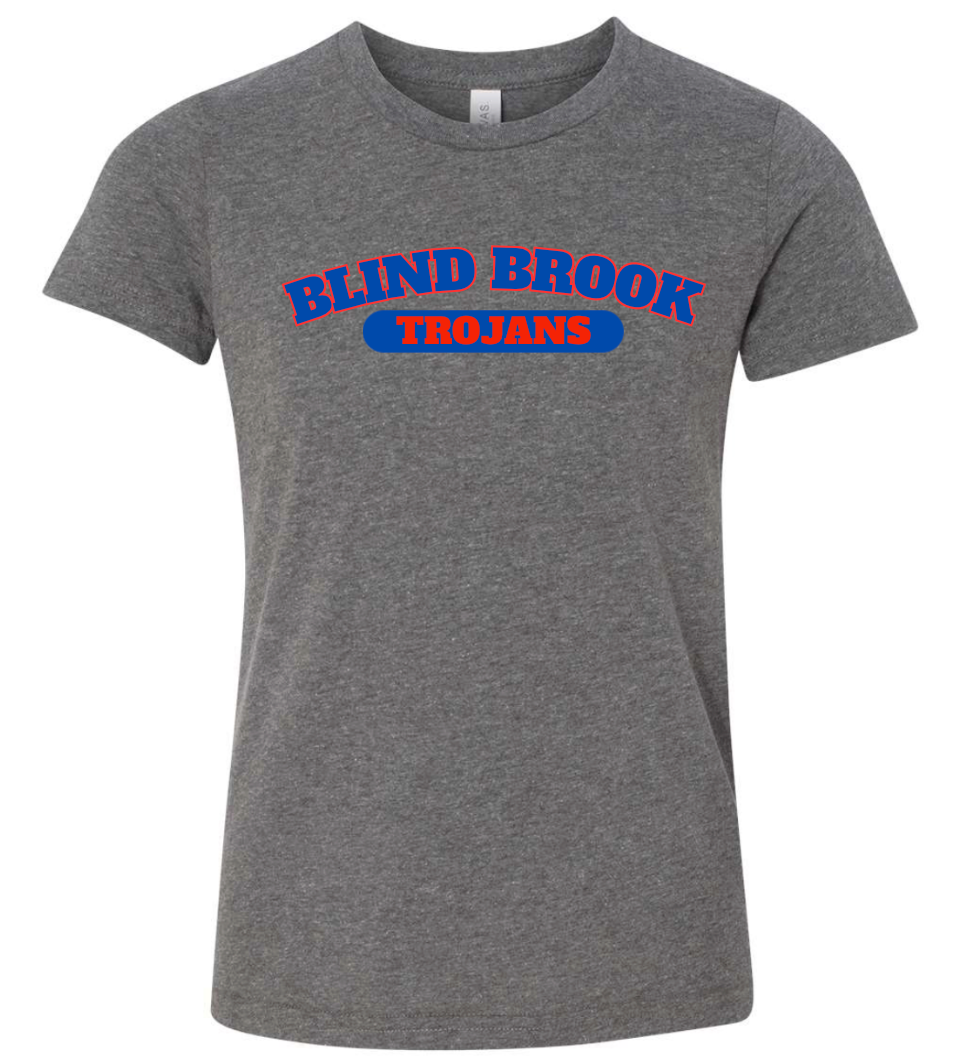 BLIND BROOK TROJANS GREY TSHIRT