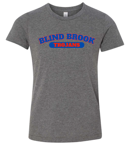 BLIND BROOK TROJANS GREY TSHIRT
