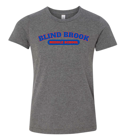 BLIND BROOK MIDDLE SCHOOL GREY TSHIRT