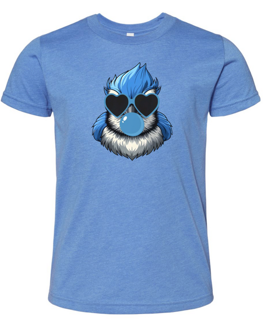 Bubble Gum Blue Bird Tshirt