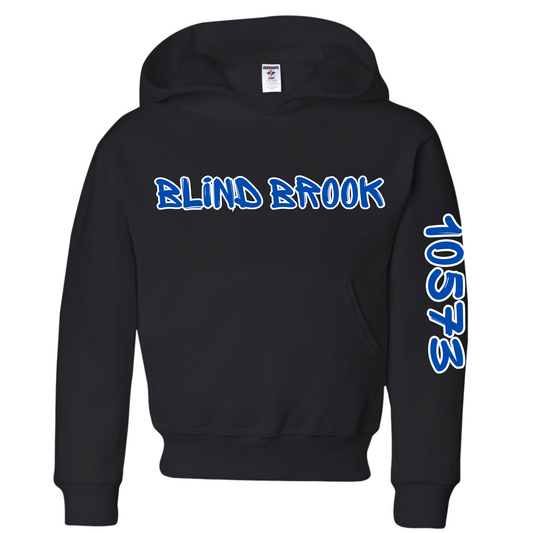 Black Blind Brook Graffiti Sweatshirt